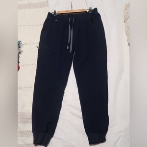 Navy Zamora Jogger Scrub Pants